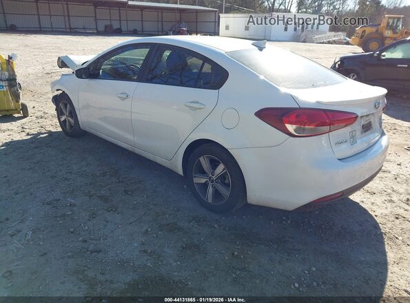 3KPFL4A79JE263794 2018 KIA FORTE White Հետևի ձախ