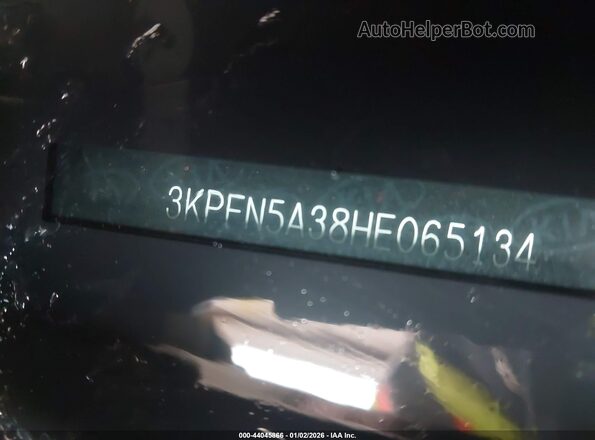 3KPFN5A38HE065134 2017 KIA FORTE Gray 