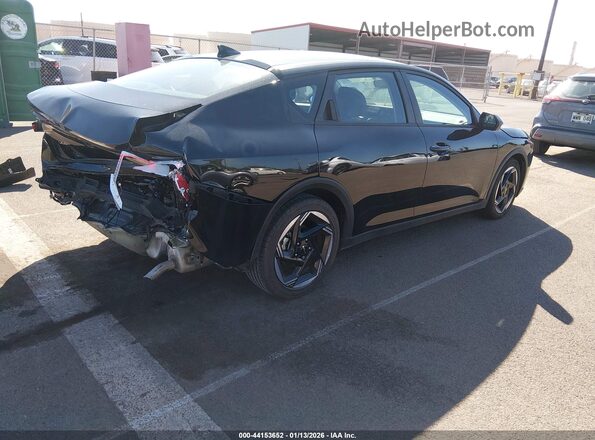 3KPFU4DE5SE206937 2025 KIA K4 Black Задня права чверть