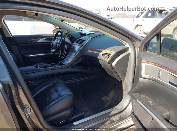 3LN6L2G95GR618048 2016 LINCOLN MKZ Gray Vista interior delantera