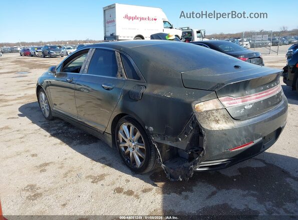 3LN6L2G95GR618048 2016 LINCOLN MKZ Gray Trasero izquierdo