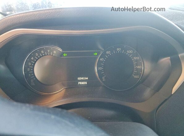 3LN6L2G97GR602109 2016 LINCOLN MKZ Silver Вид щитка приладів