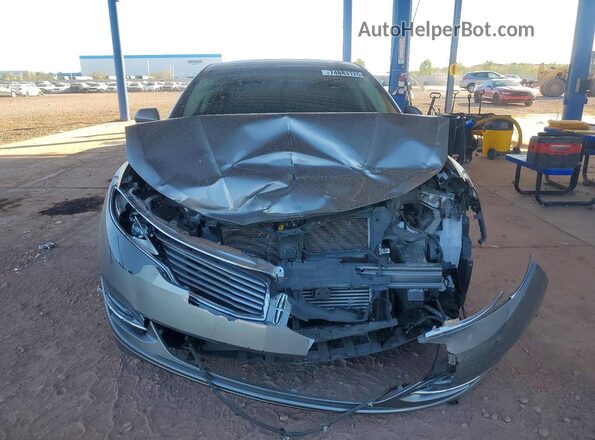 3LN6L2G97GR602109 2016 LINCOLN MKZ Silver Вид спереду