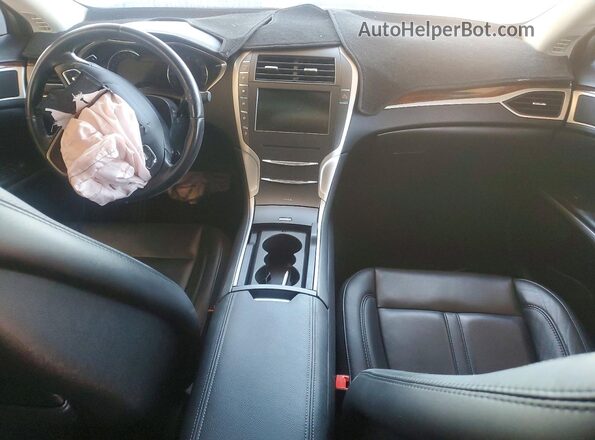 3LN6L2G97GR602109 2016 LINCOLN MKZ Silver Вид панелі приладів