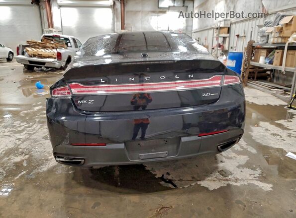 3LN6L2G98GR621610 2016 LINCOLN MKZ Black Widok z tyłu