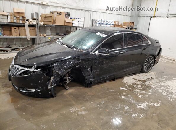 3LN6L2G98GR621610 2016 LINCOLN MKZ Black Widok wnętrza 360 stopni