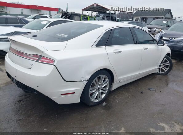 3LN6L2GK9GR614779 2016 LINCOLN MKZ White უკანა მარჯვენა