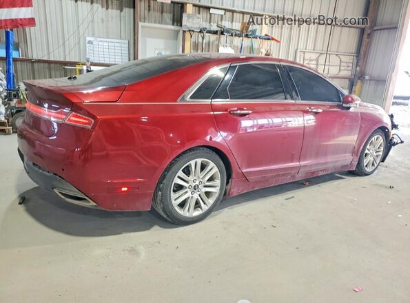 3LN6L2GKXGR619151 2016 LINCOLN MKZ Red უკანა მარჯვენა