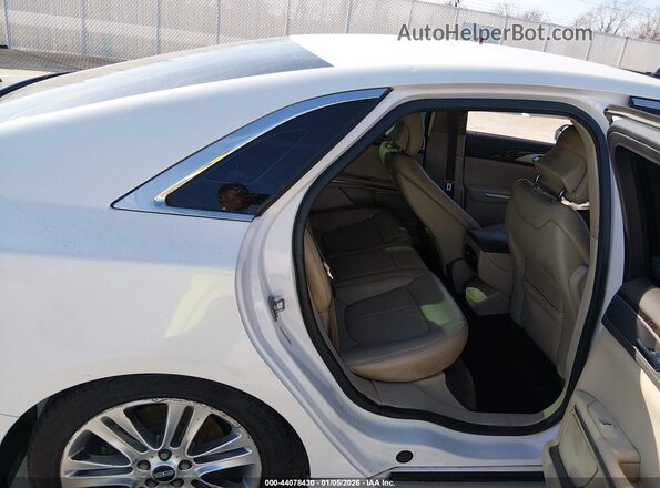 3LN6L2LU8GR632651 2016 LINCOLN MKZ HYBRID White Вид наклейки з VIN-кодом