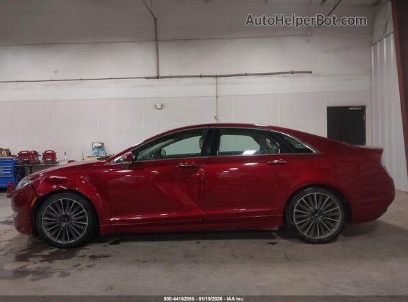 3LN6L2LU9GR603675 2016 LINCOLN MKZ HYBRID Red 