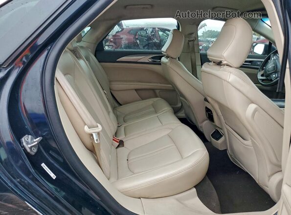 3LN6L5A90LR619175 2020 LINCOLN MKZ Gray Vista de los asientos traseros