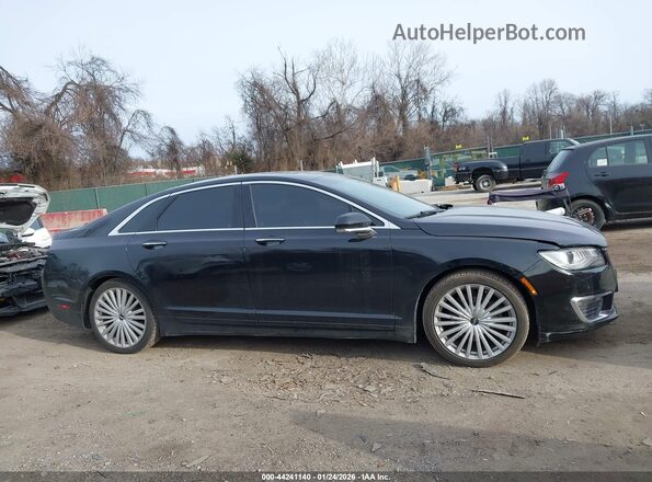 3LN6L5F92HR625107 2017 LINCOLN MKZ Black Вид задньої частини салону