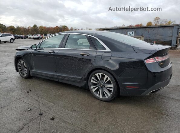 3LN6L5F95JR614608 2018 LINCOLN MKZ Black Trasero izquierdo