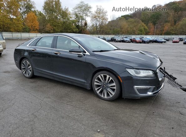 3LN6L5F95JR614608 2018 LINCOLN MKZ Black Delantero derecho