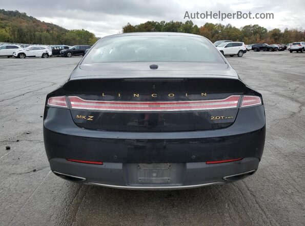 3LN6L5F95JR614608 2018 LINCOLN MKZ Black Vista trasera