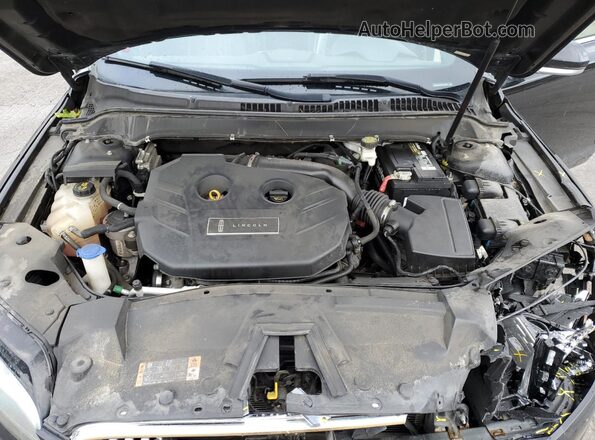 3LN6L5F95JR614608 2018 LINCOLN MKZ Black Vista interior trasera