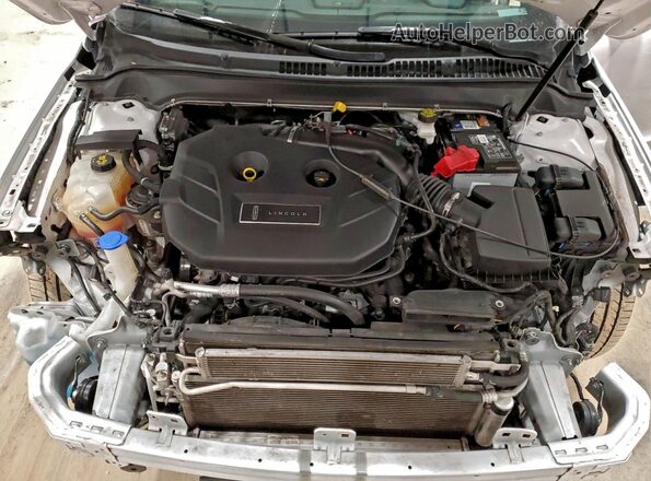 3LN6L5F95KR632589 2019 LINCOLN MKZ White Вид задньої частини салону