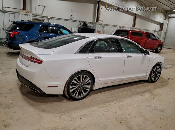 3LN6L5F95KR632589 2019 LINCOLN MKZ White Задня права чверть