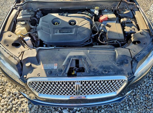 3LN6L5F99LR611083 2020 LINCOLN MKZ Черный Вид задней части салона