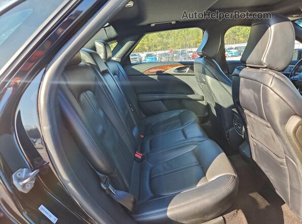3LN6L5F99LR611083 2020 LINCOLN MKZ Черный Вид задних сидений