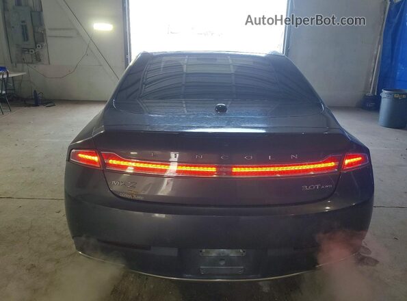 3LN6L5FC0JR615953 2018 LINCOLN MKZ Серебряный Вид сзади