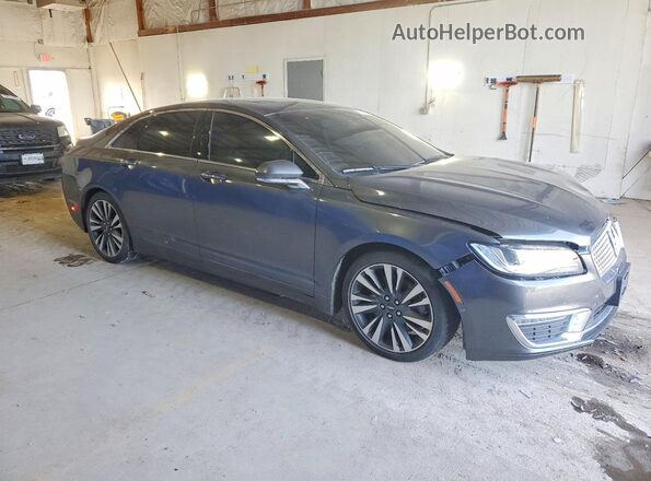 3LN6L5FC0JR615953 2018 LINCOLN MKZ Серебряный Передняя правая четверть