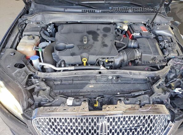 3LN6L5FC0JR615953 2018 LINCOLN MKZ Серебряный Вид задней части салона