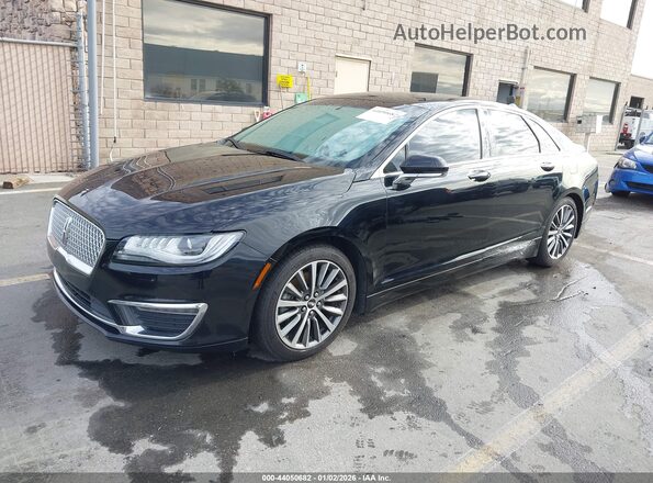 3LN6L5KU3JR625326 2018 LINCOLN MKZ HYBRID Black Front left