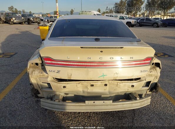 3LN6L5LU0JR628148 2018 LINCOLN MKZ HYBRID Beige Front view