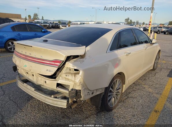 3LN6L5LU0JR628148 2018 LINCOLN MKZ HYBRID Beige Rear right