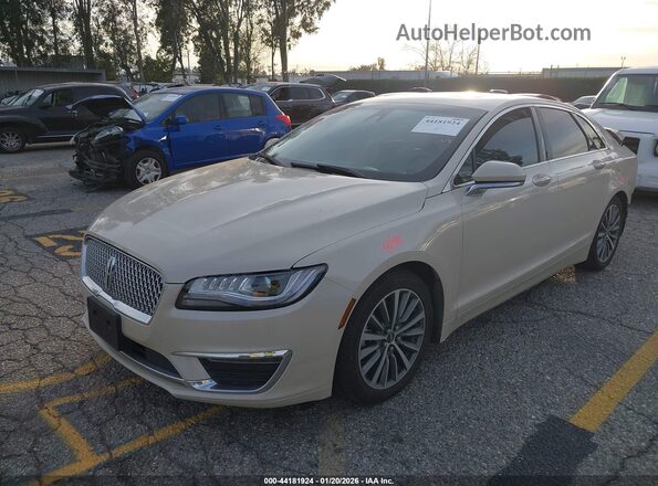 3LN6L5LU0JR628148 2018 LINCOLN MKZ HYBRID Beige Front left