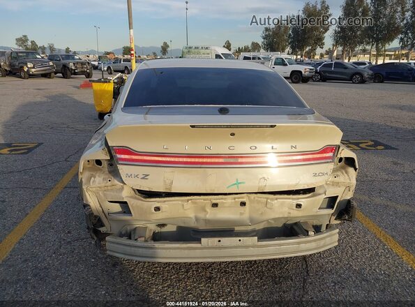 3LN6L5LU0JR628148 2018 LINCOLN MKZ HYBRID Beige 