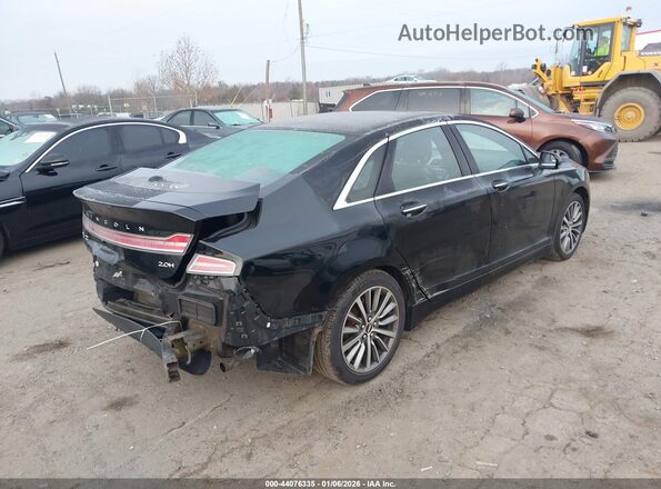 3LN6L5LU1HR626645 2017 LINCOLN MKZ HYBRID Black Tył prawy