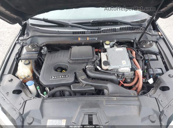 3LN6L5LU1HR626645 2017 LINCOLN MKZ HYBRID Black Widok z tyłu