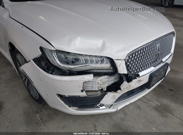 3LN6L5MU2HR601512 2017 LINCOLN MKZ HYBRID White 