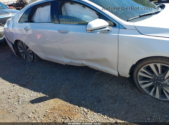 3LN6L5MU7HR630357 2017 LINCOLN MKZ HYBRID White Вид спереду