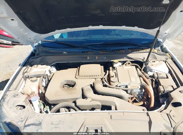 3LN6L5MU7HR630357 2017 LINCOLN MKZ HYBRID White Вид ззаду