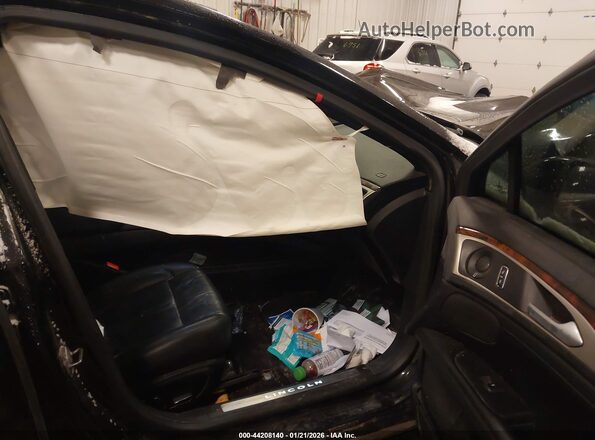 3LN6L5MU8JR611533 2018 LINCOLN MKZ HYBRID Black Front interior view
