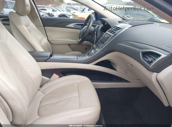 3LN6L5MUXJR619763 2018 LINCOLN MKZ HYBRID Blue Front interior view