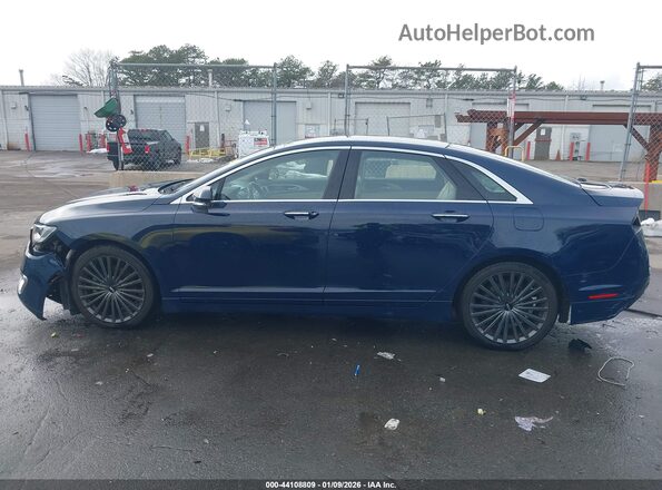 3LN6L5MUXJR619763 2018 LINCOLN MKZ HYBRID Blue 360 interior view