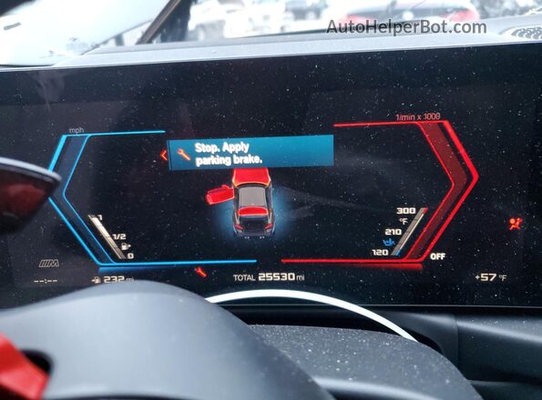 3MF13DM05R8E77875 2024 BMW M2 Black Widok zestawu wskaźników