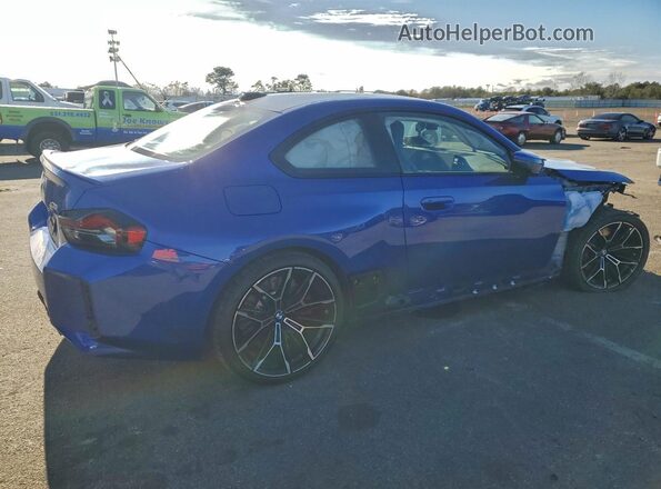 3MF23DM06S8F69961 2025 BMW M2 Blue Задня права чверть