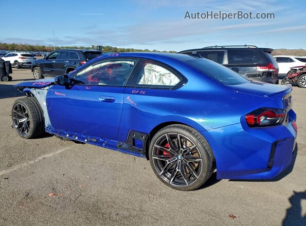 3MF23DM06S8F69961 2025 BMW M2 Blue Задня ліва чверть