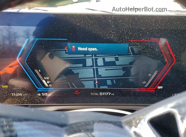 3MF23DM06S8F69961 2025 BMW M2 Blue Вид щитка приладів