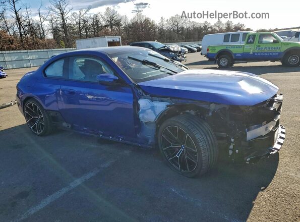 3MF23DM06S8F69961 2025 BMW M2 Blue Передня права чверть