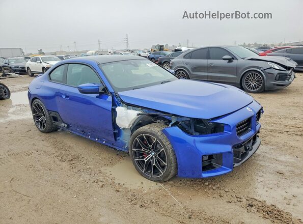 3MF23DM06S8F69961 2025 BMW M2 Blue Передня права чверть