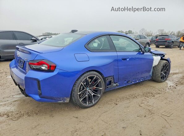 3MF23DM06S8F69961 2025 BMW M2 Blue Задня права чверть