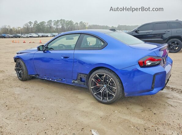 3MF23DM06S8F69961 2025 BMW M2 Blue Задня ліва чверть