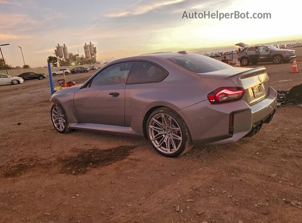 3MF23DM08S8F80816 2025 BMW M2 Gray უკანა მარცხენა