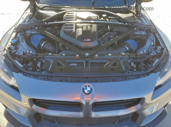 3MF23DM09S8F00780 2025 BMW M2 Silver Rear interior view